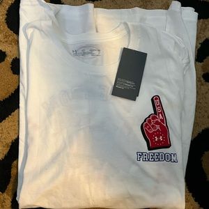 NWT Mens XL Freedom Under Armour T-shirt